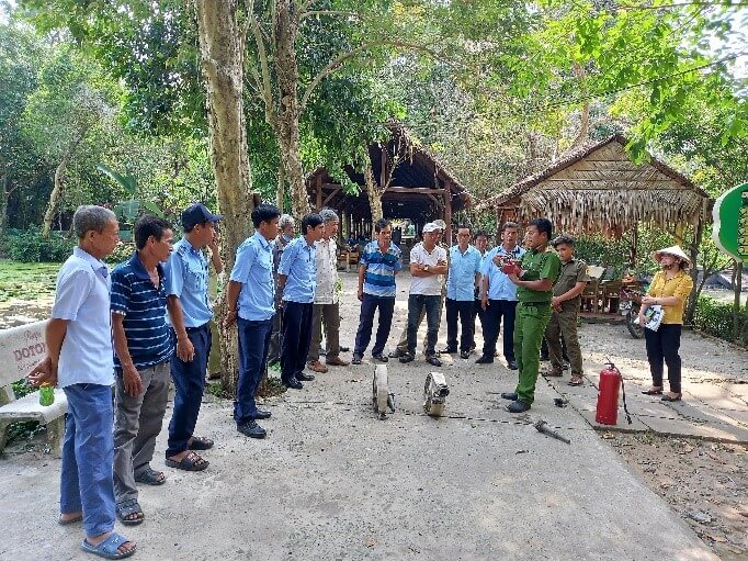 Tập huấn vận hành máy chữa cháy chuyên dụng